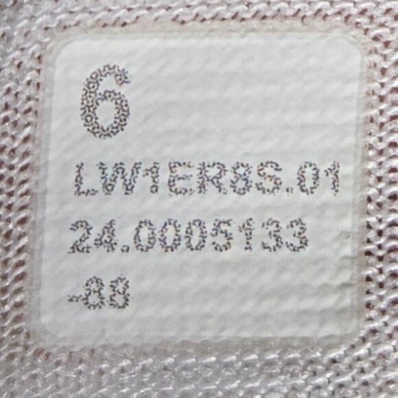 Lululemon Mastered Motion Cropped Tank - 6 White - Picture 6 of 6